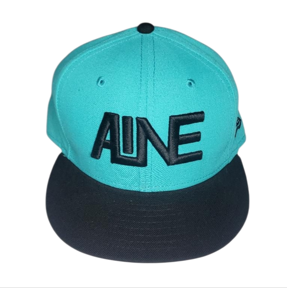 New Era Aline Teal and Black 9FIFTY Snapback Hat